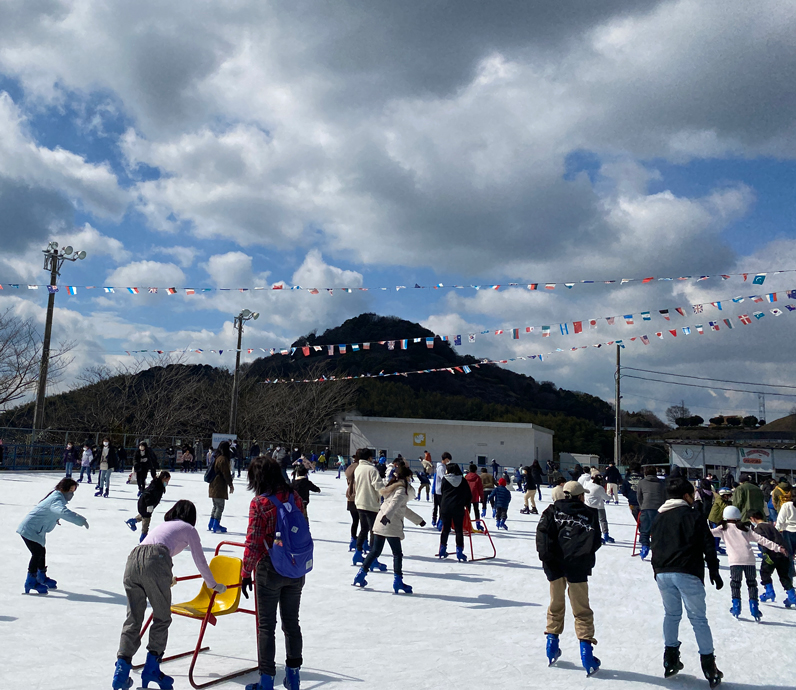 あさひが丘スケートリンクの風景